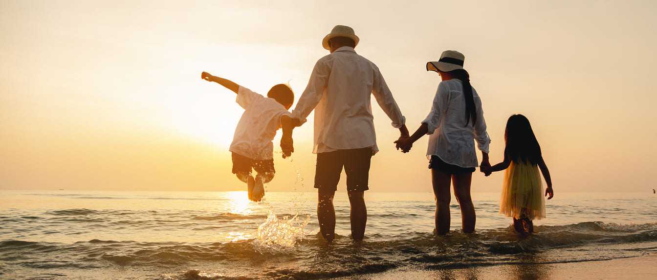 Vacanze al mare in famiglia