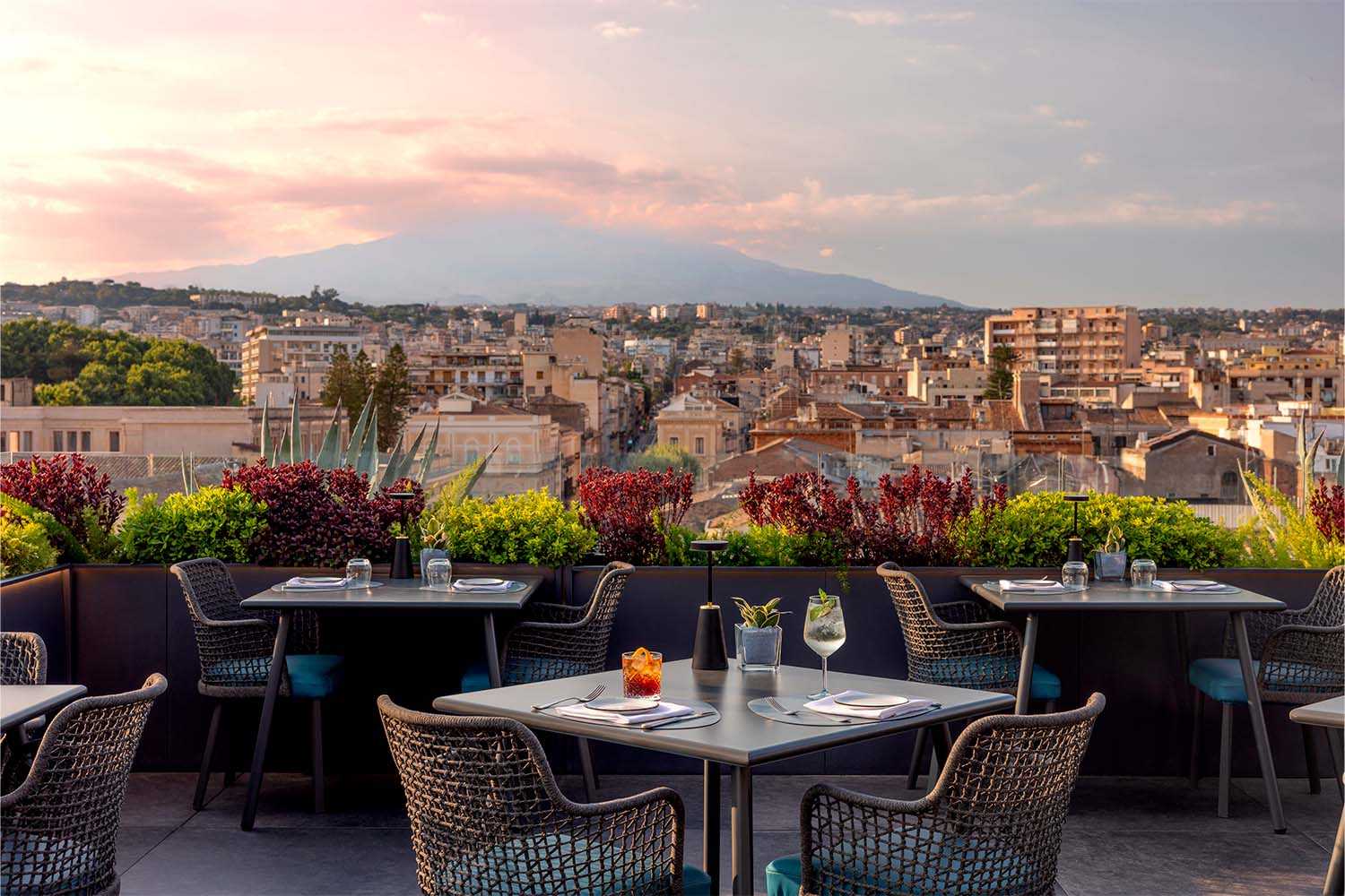 Etnea Roof Bar & Restaurant - Panorama