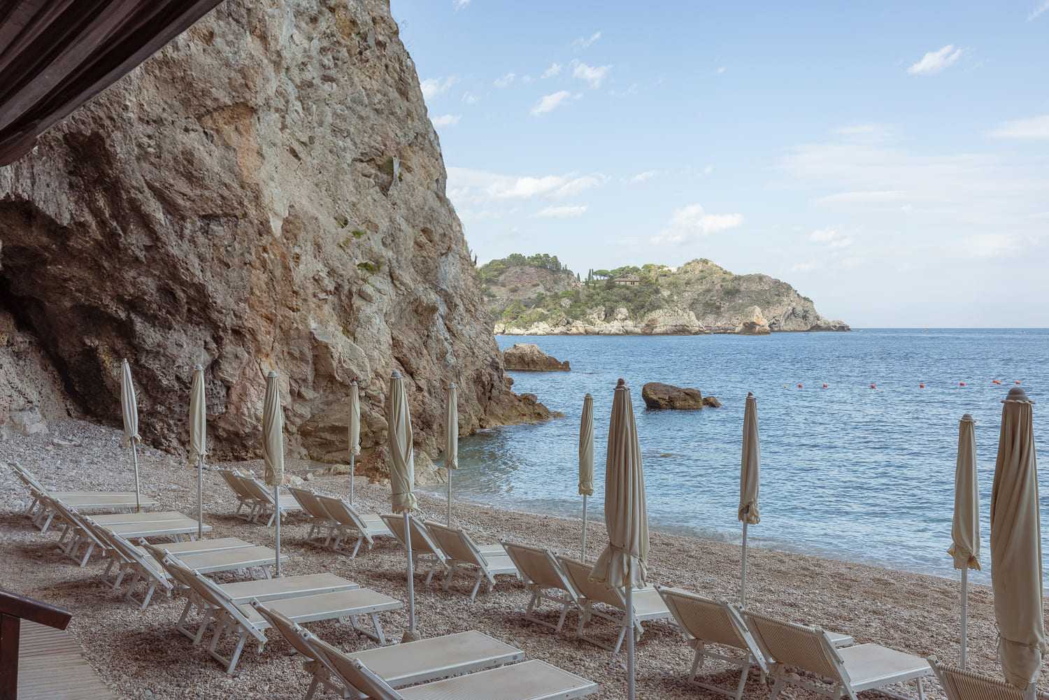 UNA HOTELS Capotaormina - Private Beach