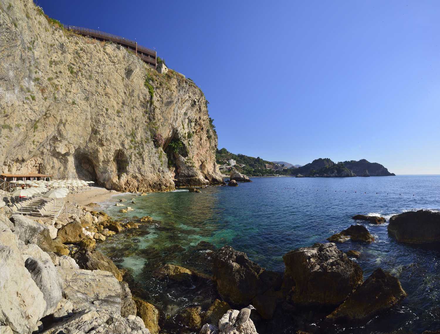 UNA HOTELS Capotaormina - Private Beach