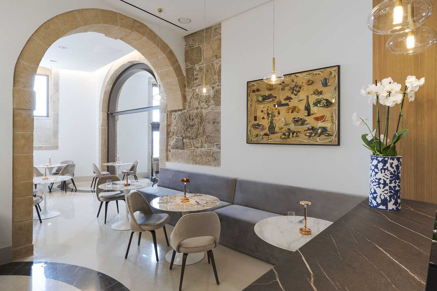 Maniace Boutique Hotel Ortigia - Breakfast Room and Bar