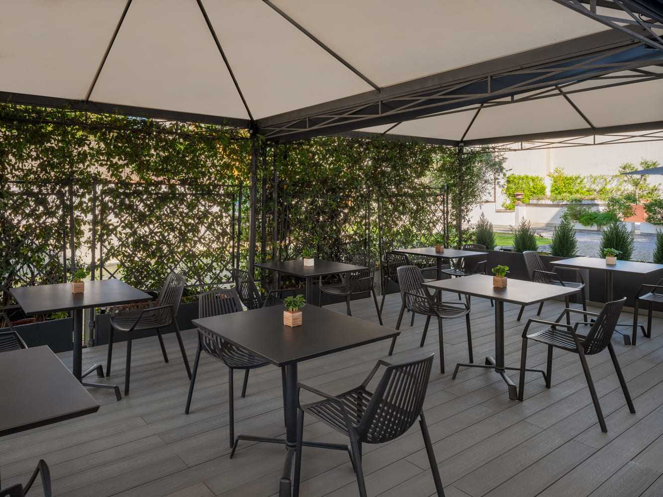 UNA HOTELS Vittoria Firenze - Breakfast terrace