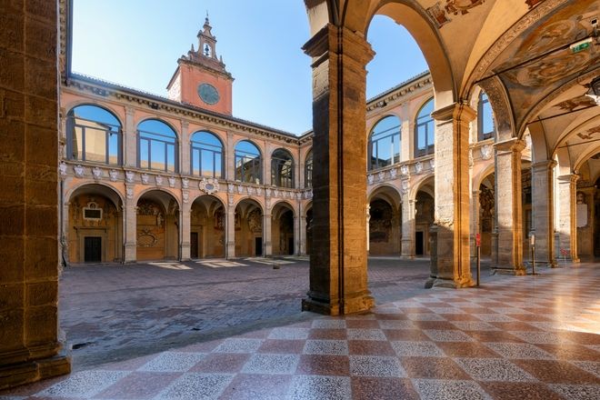 Cortile Dell'archiginnasio
