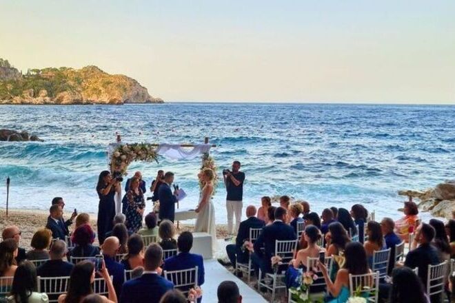 Matriomonio in Sicilia sul mare