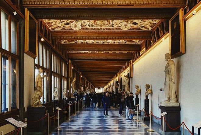 Corridoio Del Museo Uffizi
