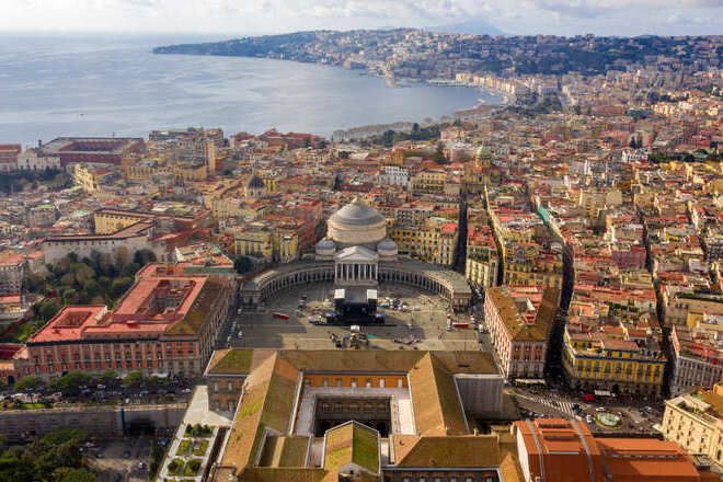 Napoli Giro D'italia Piazza Plebiscito