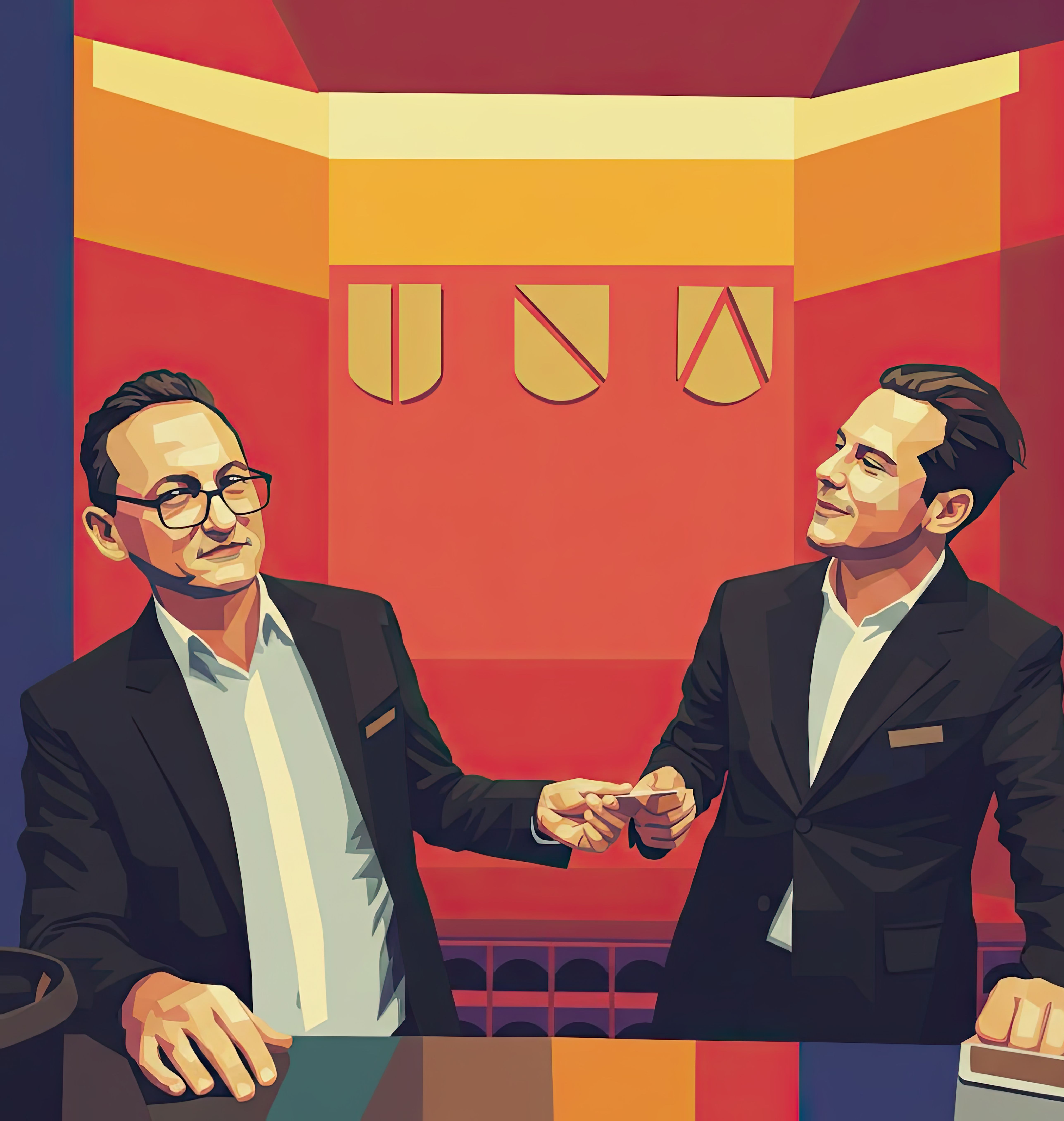 28 Giovanni Niceforo E Gabriele De Alcubierre Front Office