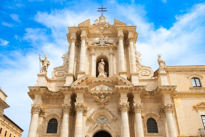 Facade of the Duomo of Siracusa