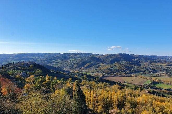 Colline di Todi Durante Il Foliage